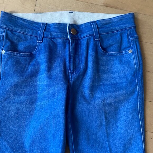 Stella McCartney Womens blue jeans low rise sz 27 made in Italy - Picture 3 of 8